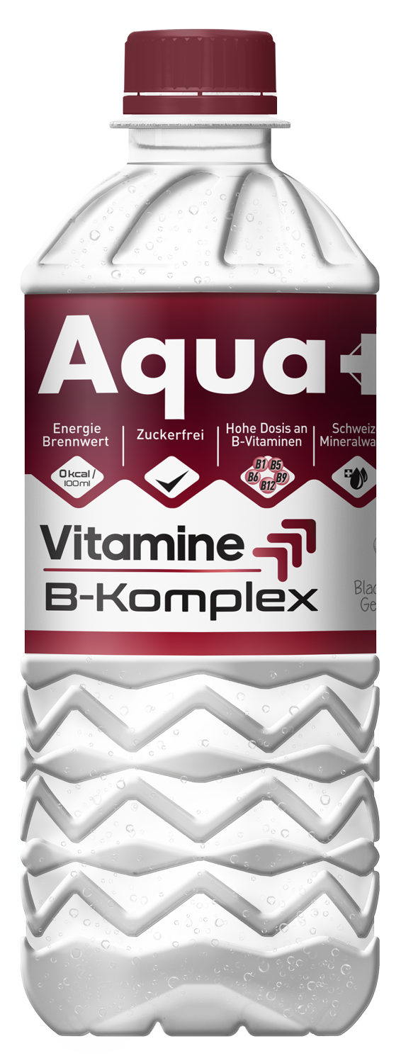 Aqua Plus + Vitamine B-Komplex Mizellen Technologie Black Cherry